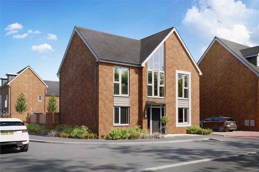 Detached new homes at Egstow Park in Clay Cross by St Modwen Homes