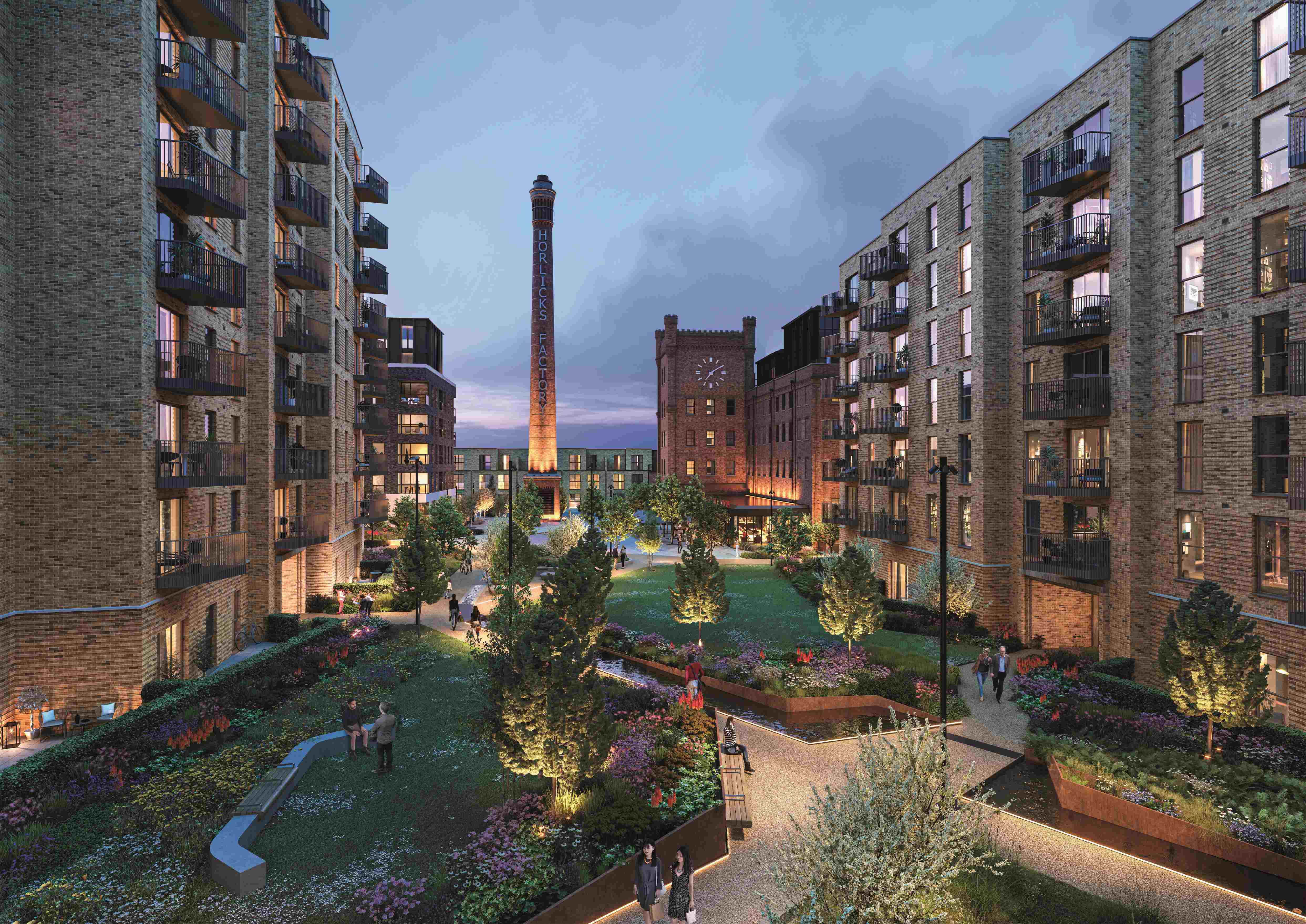 Shared Ownership apartments at Horlicks Quarter in Slough